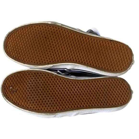 Vans Women Low Top Sneaker Size 6 Purple Blue Galaxy Print Lace Up Canvas Upper‎ - Picture 9 of 10